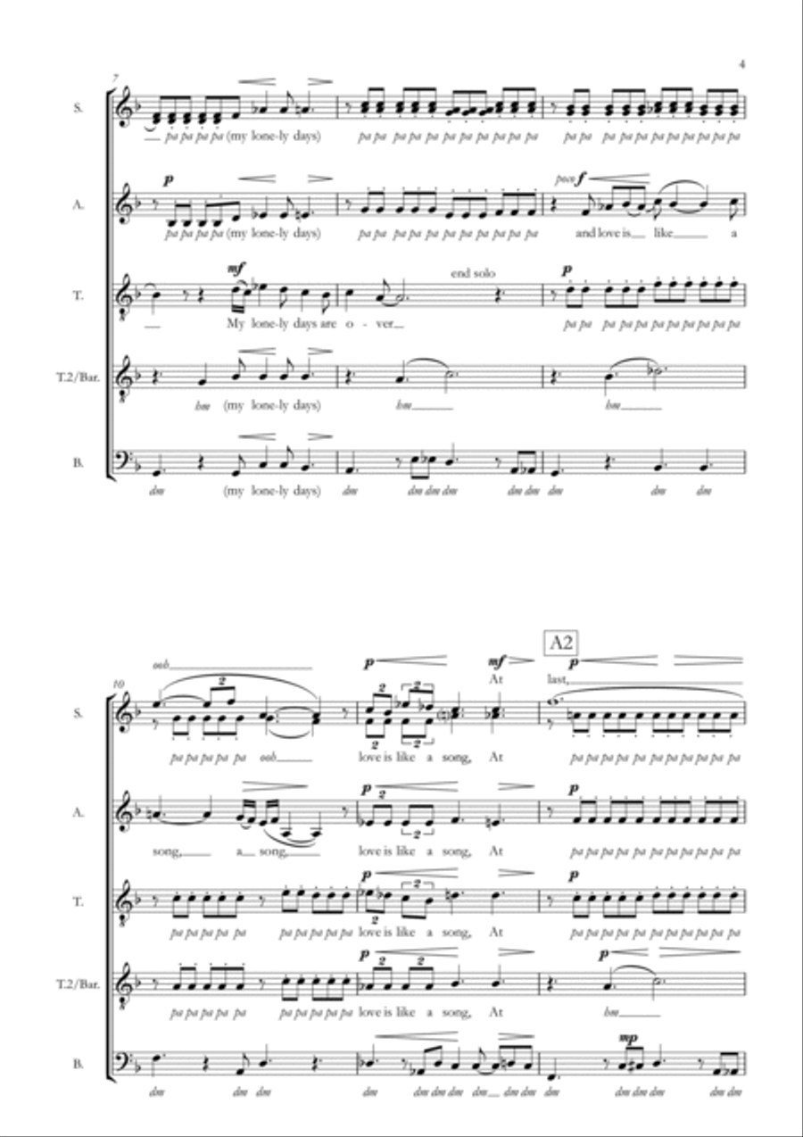 At Last A Cappella scores gallery preview page 4