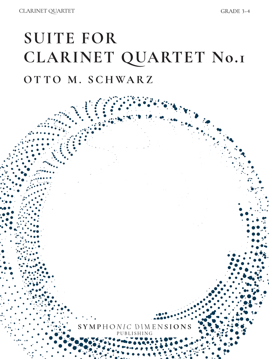 Suite for Clarinet Quartet No. 1