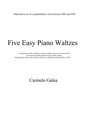 Five Easy Piano Waltzes