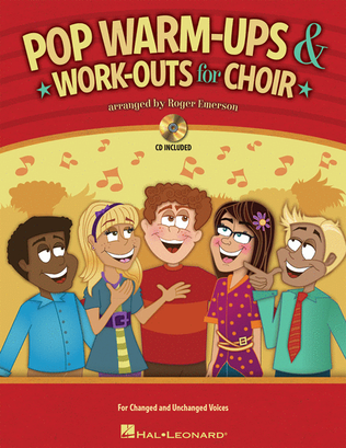 Book cover for Pop Warm-ups & Work-outs for Choir