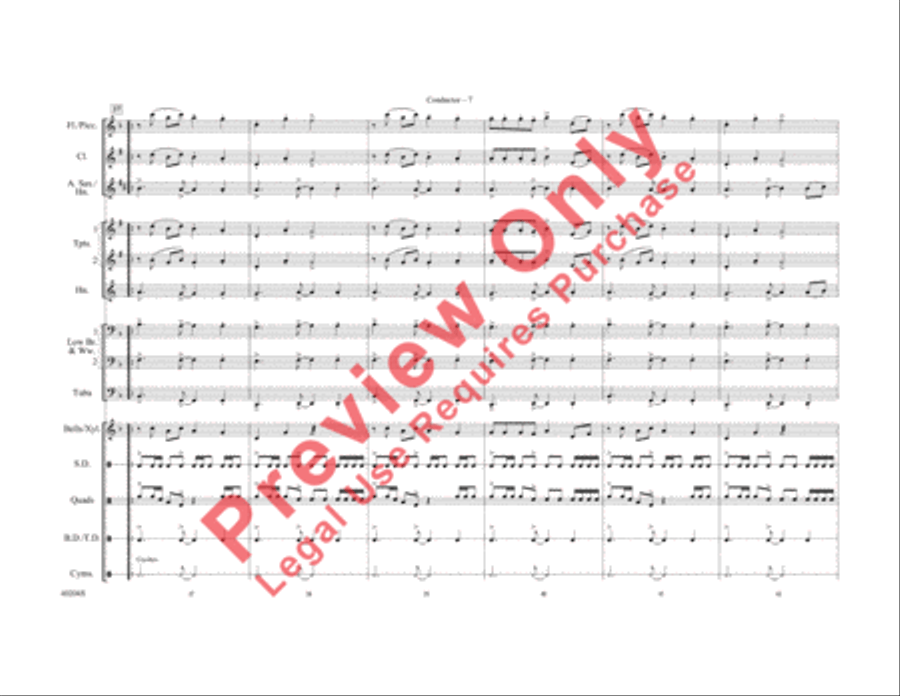 Good Time Marching Band scores gallery preview page 8