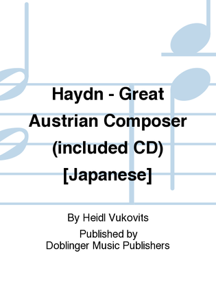 Book cover for Haydn - Great Austrian Composer(incl.CD) japanisch