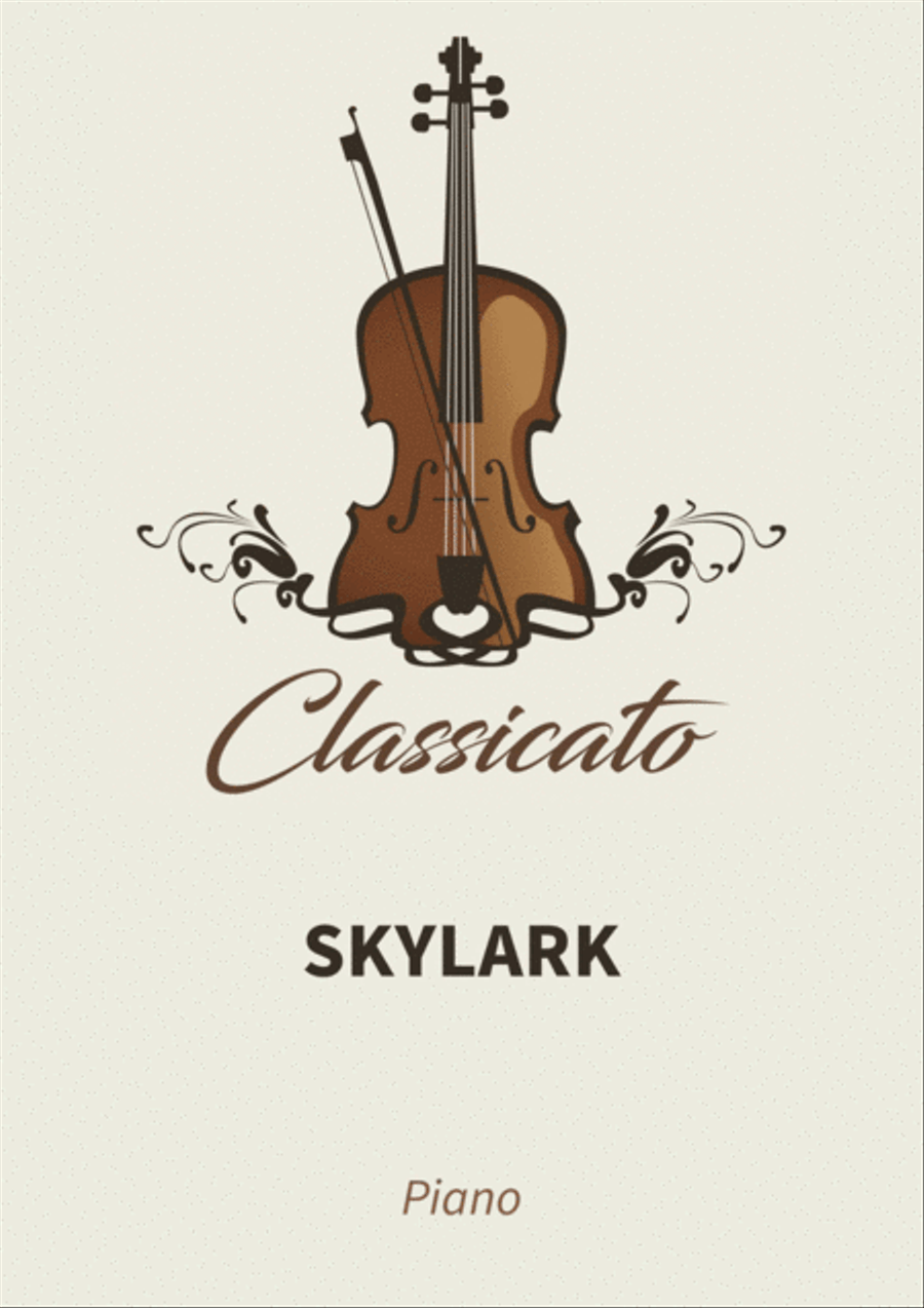 Skylark Piano Solo scores gallery preview page 1