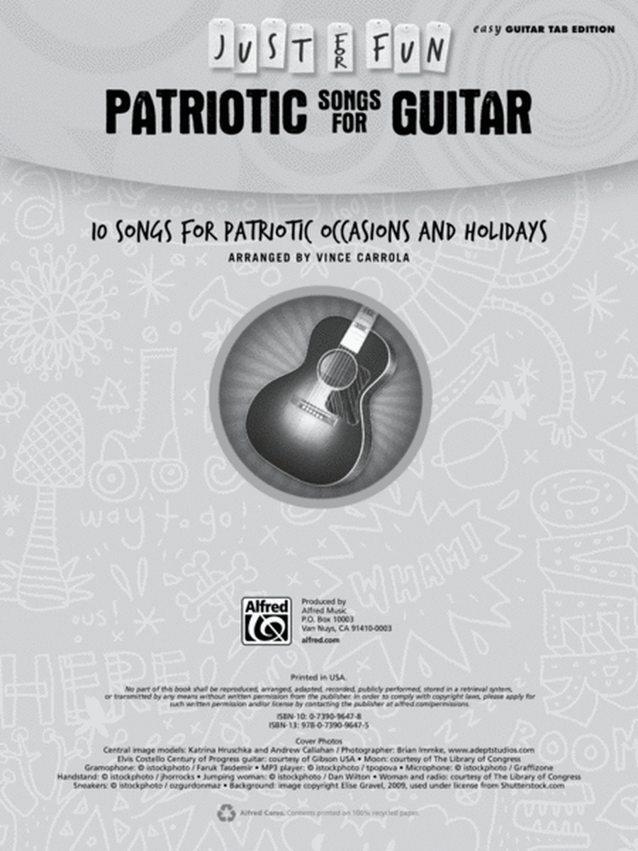 Just for Fun -- Patriotic Songs for Guitar