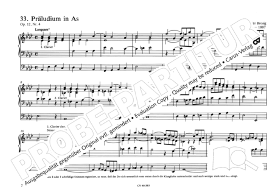 Free Organ Music from the Romantic Period, Vol. I (Freie Orgelmusik der Romantik, Band I) Organ scores gallery preview page 75
