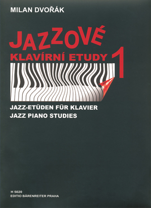 Book cover for Jazz Studies for piano