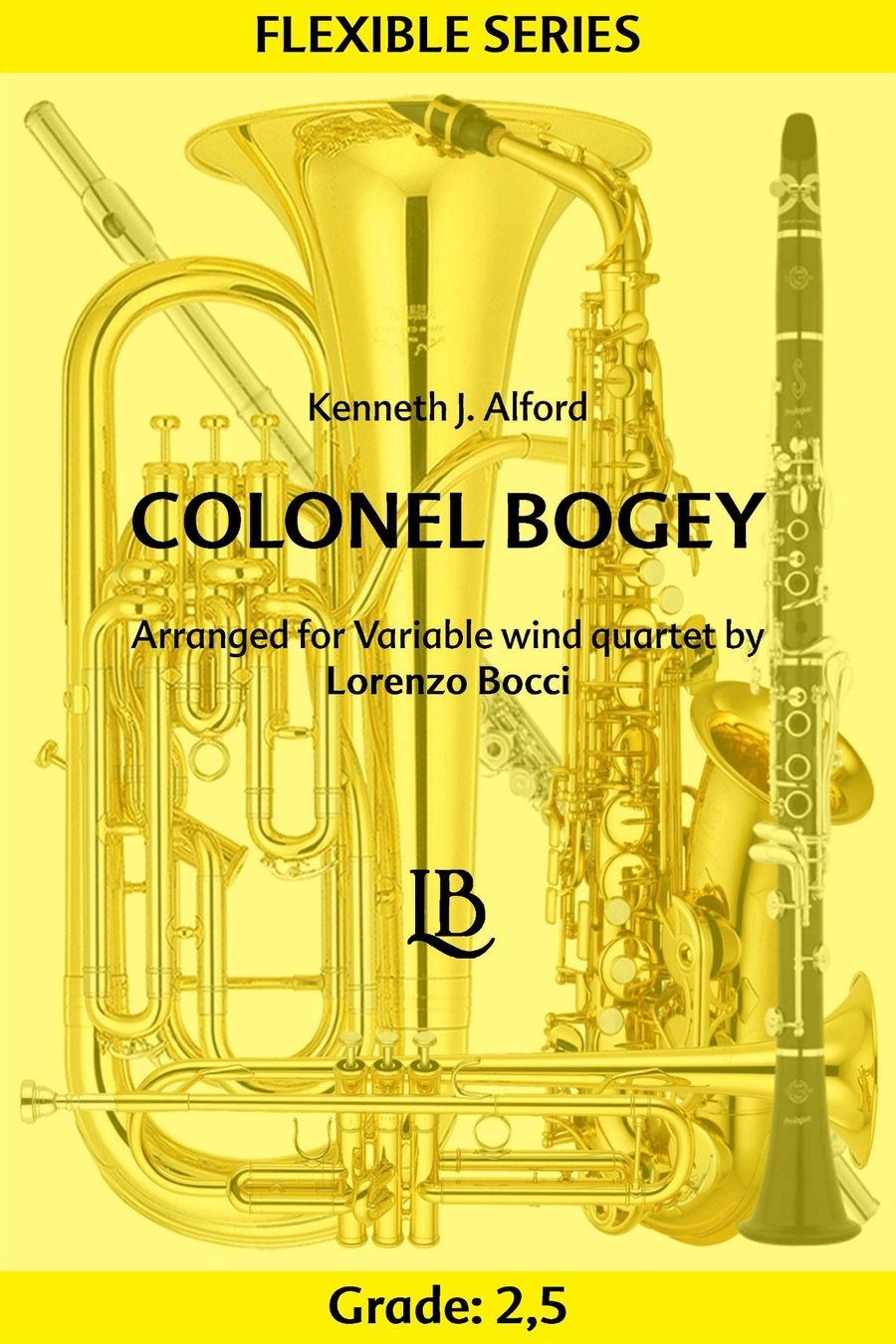 Colonel Bogey Concert Band scores gallery preview page 1