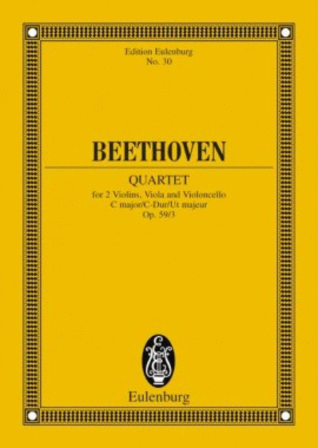 String Quartet in C Major, Op. 59/3