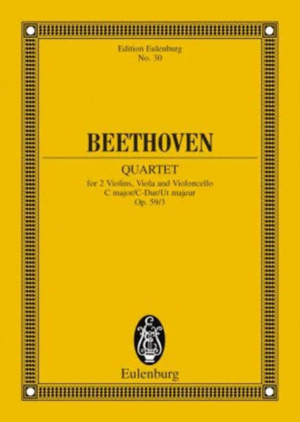 String Quartet in C Major, Op. 59/3