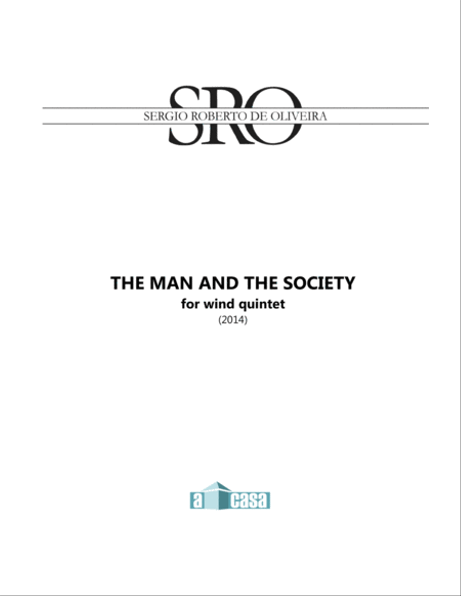 The Man And The Society Woodwind Quintet scores gallery preview page 1