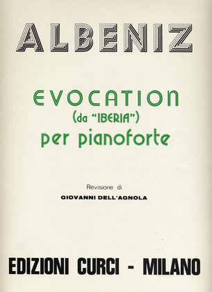 Book cover for Evocation da "Iberia"
