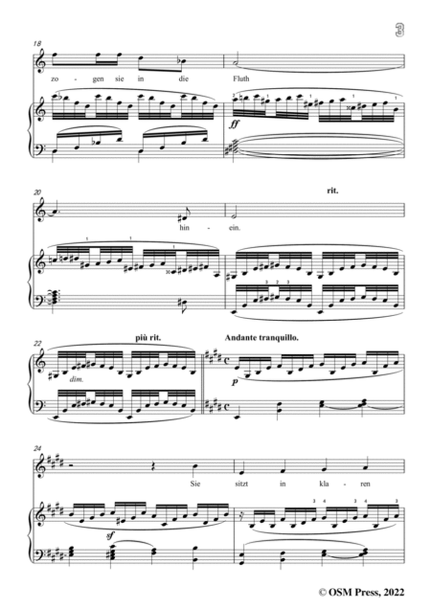 Loewe-Es schaute in die Wogen,in a minor,Op.134 No.1,from Agnete