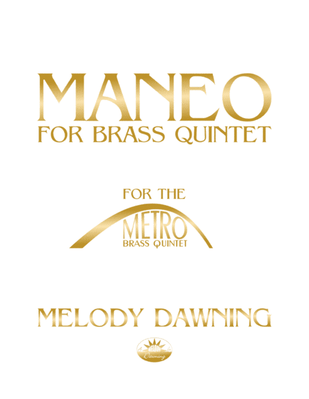 Maneo for Brass Quintet image number null