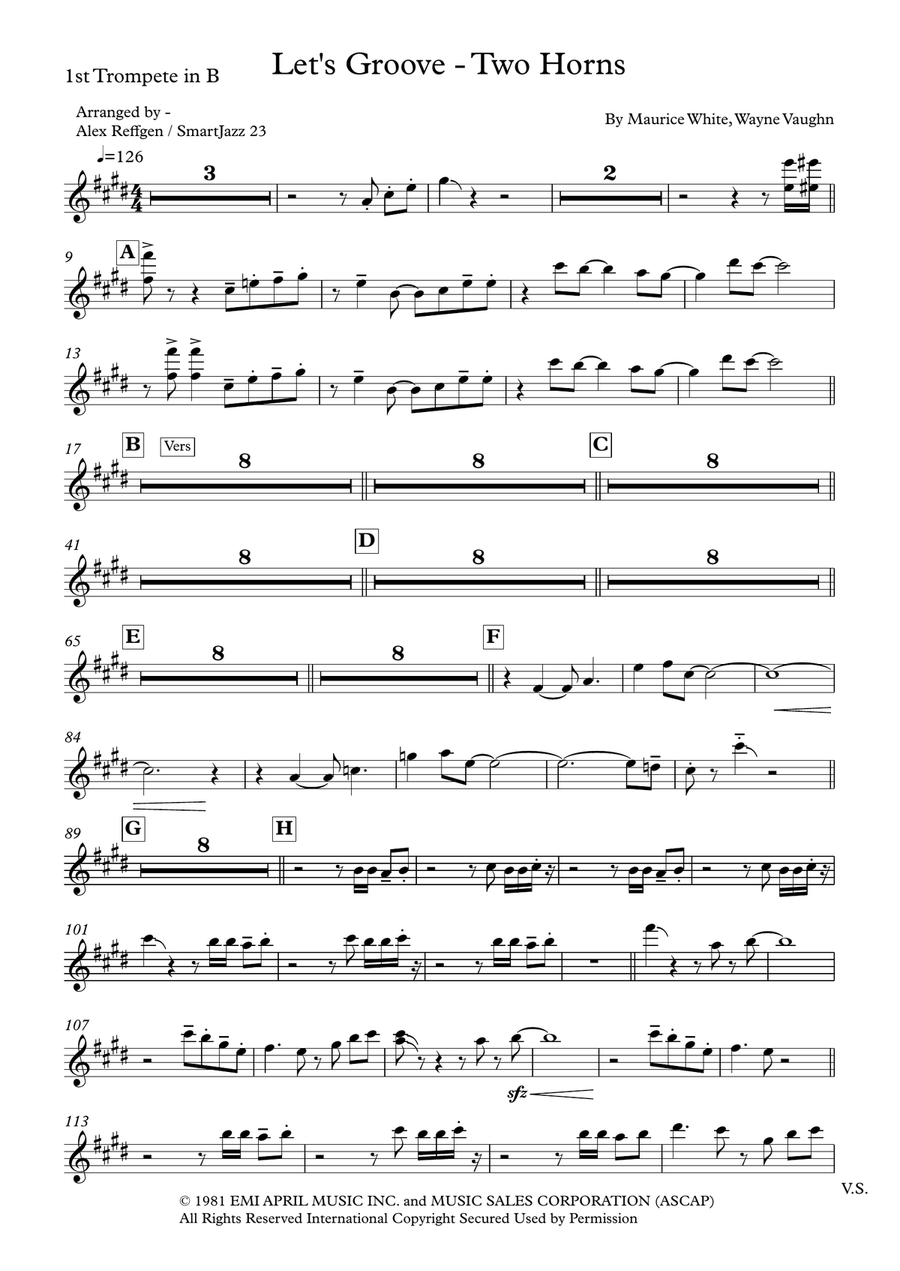 Let's Groove Let's Groove Piano scores gallery preview page 1