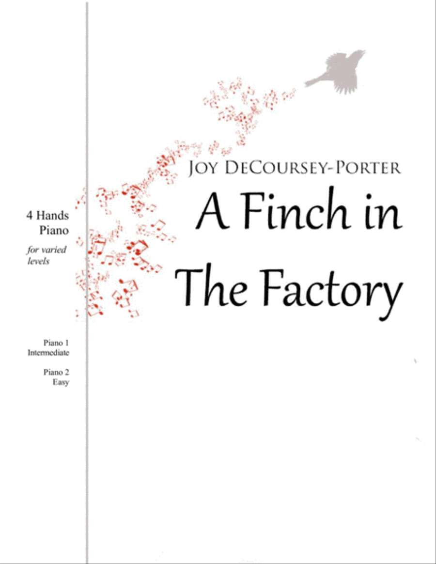 A Finch in the Factory Piano Method scores gallery preview page 1