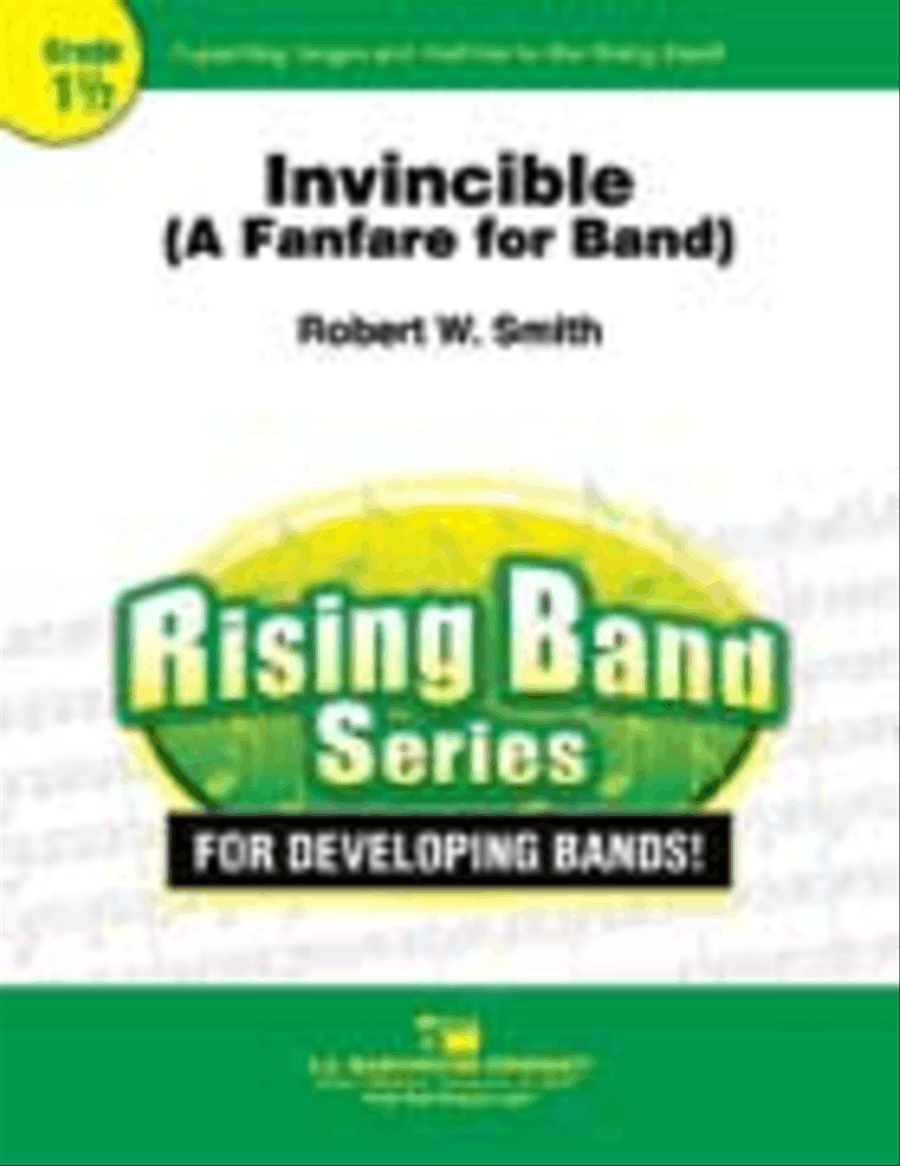 Invincible Concert Band scores gallery preview page 1