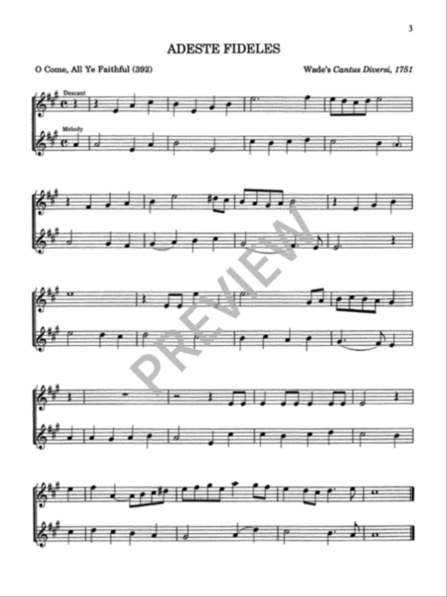 Twenty-Six Hymn Descants on Familiar Hymn-Tunes Trumpet scores gallery preview page 5