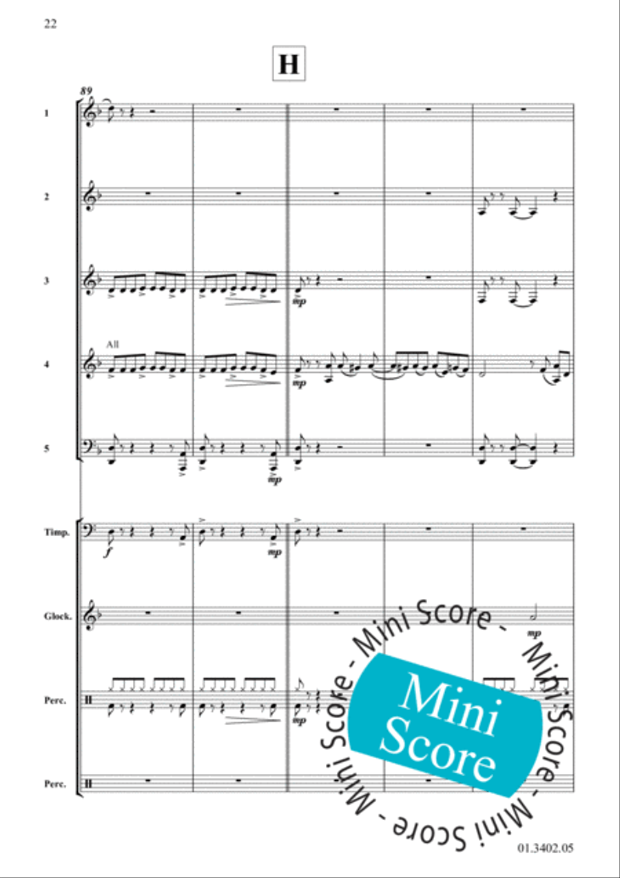 The Great Beethoven Bonanza Concert Band scores gallery preview page 26