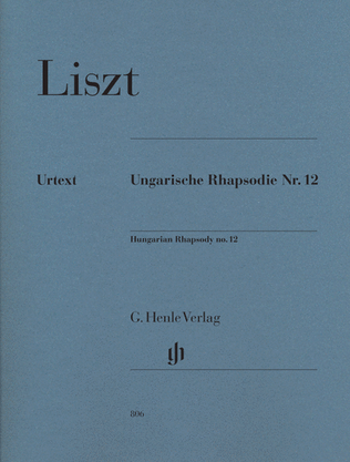Book cover for Hungarian Rhapsody No. 12