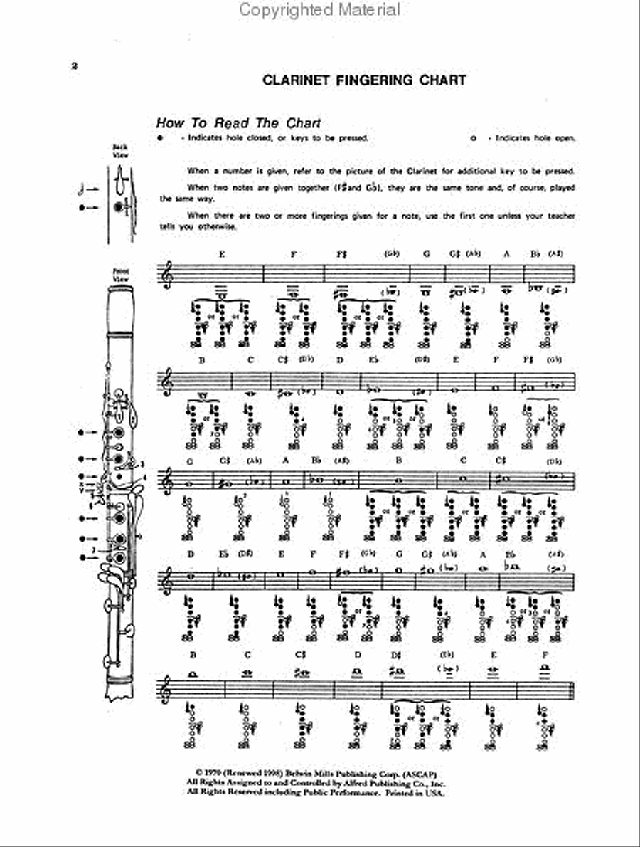 Student Instrumental Course Studies and Melodious Etudes for Clarinet Clarinet scores gallery preview page 2