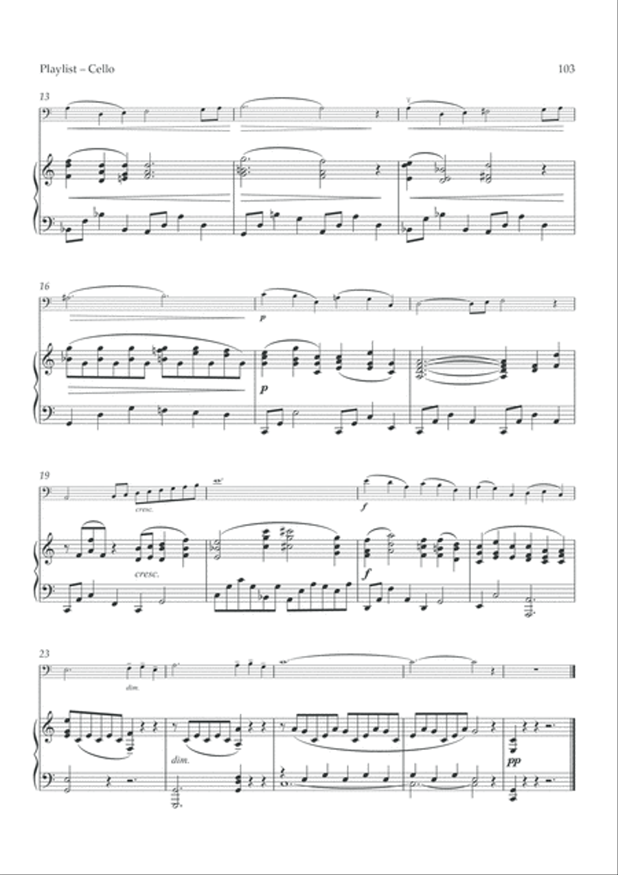 The Swan The Swan Piano Accompaniment scores gallery preview page 2