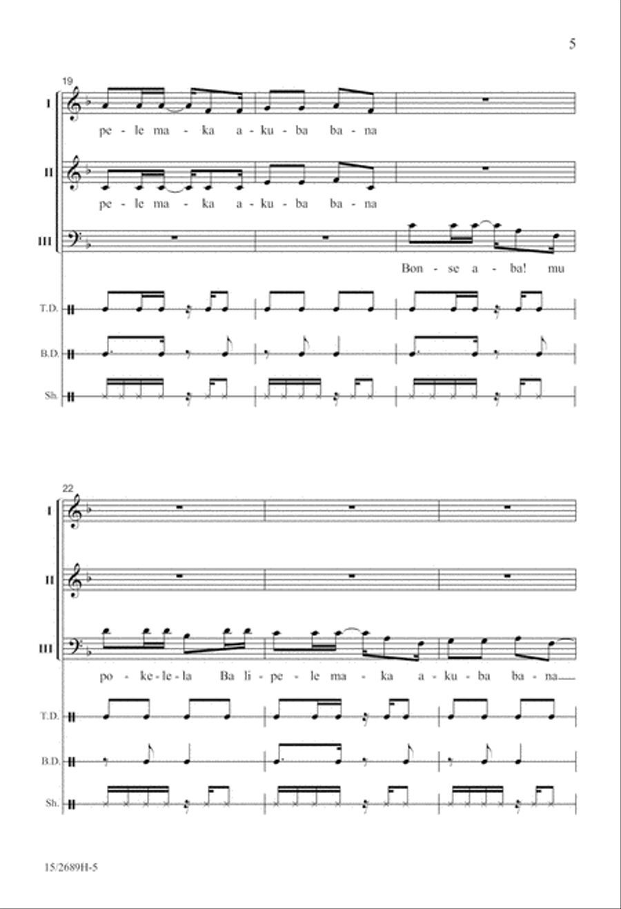 Bonse Aba 3-Part scores gallery preview page 6