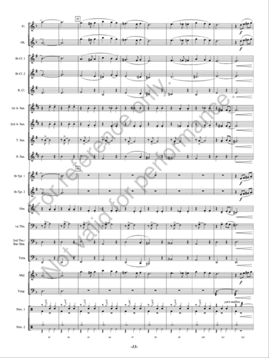 Winterwinds Winterwinds Concert Band scores gallery preview page 14