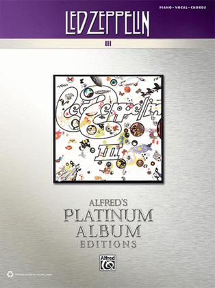 Book cover for Led Zeppelin -- III Platinum