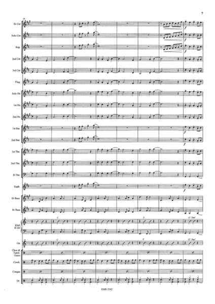 Samba Ole by Gunter Noris Brass Band - Sheet Music