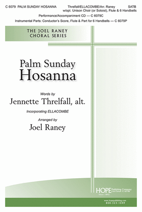 Book cover for Palm Sunday Hosanna-SATB