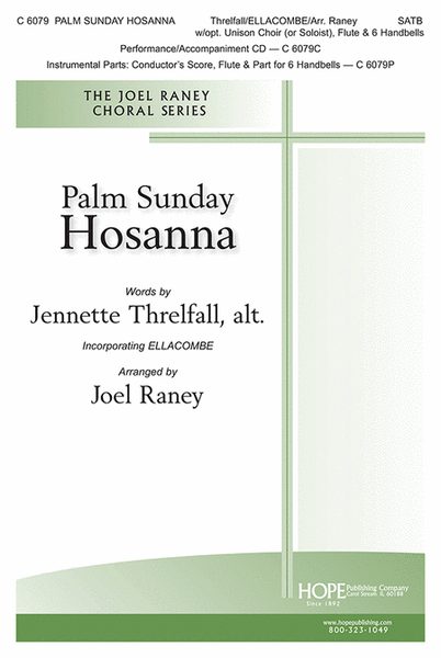Palm Sunday Hosanna-SATB image number null