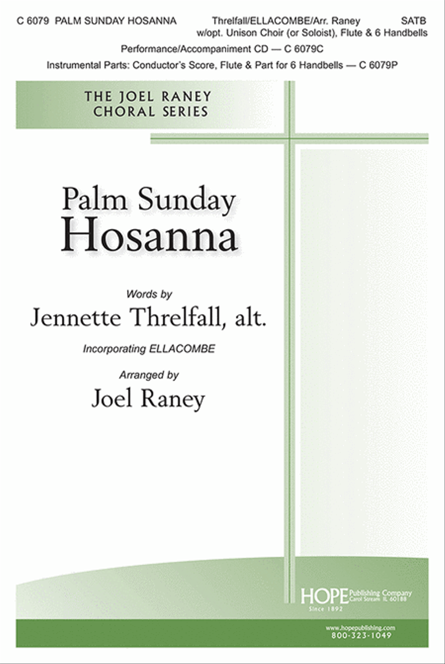 Palm Sunday Hosanna-SATB Palm Sunday Hosanna-SATB 4-Part scores gallery preview page 1