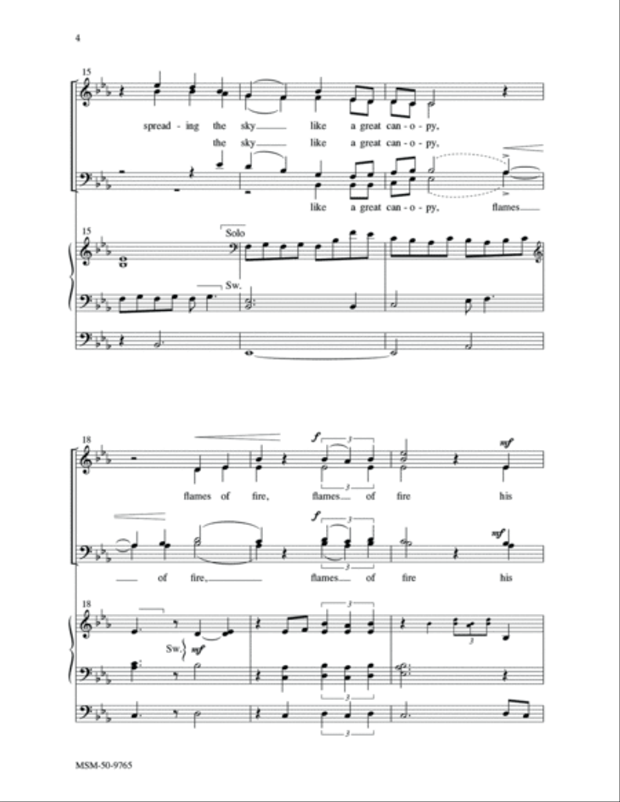 Trinity Psalms Trinity Psalms 4-Part scores gallery preview page 4