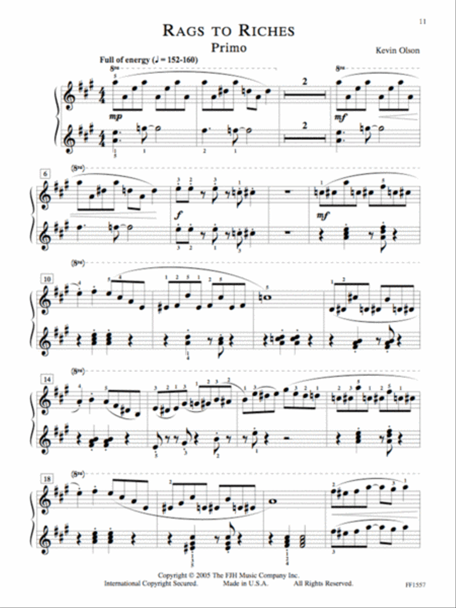 In Recital! Throughout the Year (with Performance Strategies) Volume Two, Book 6 (NFMC) Piano Method scores gallery preview page 3
