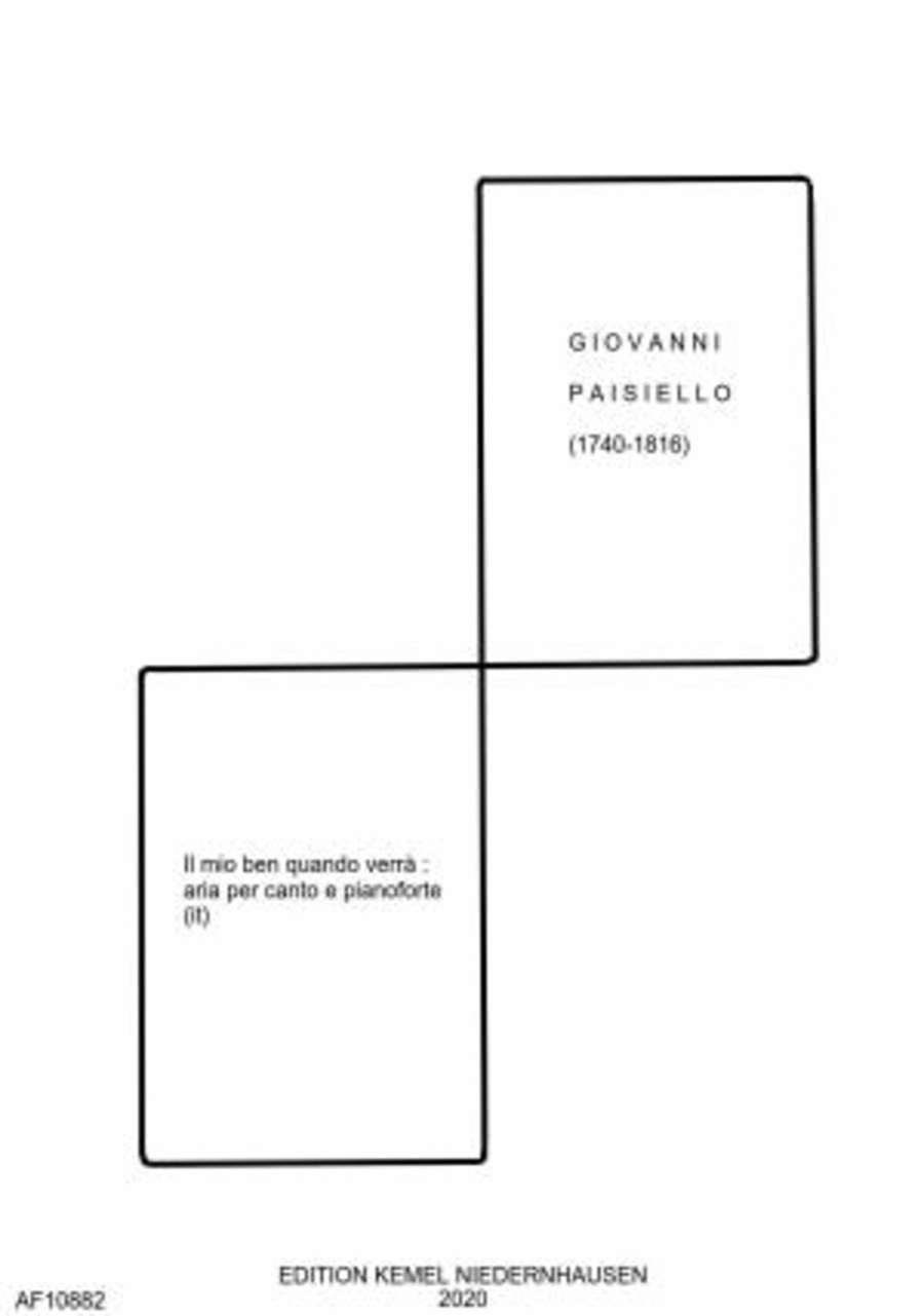 Il mio ben quando verra Voice Solo scores gallery preview page 1