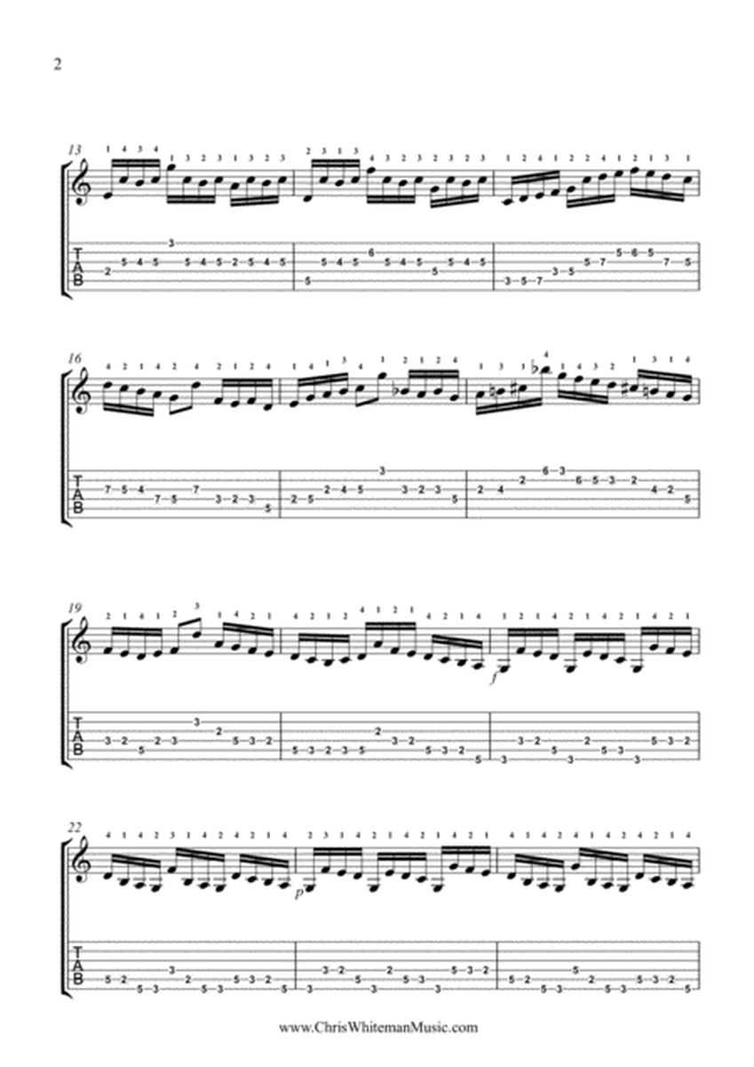 Bach Violin Sonata No. 3, BWV 1005, 4. Allegro Assai - For Guitar