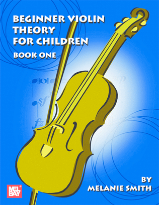 Book cover for Beginner Violin Theory for Children, Book One