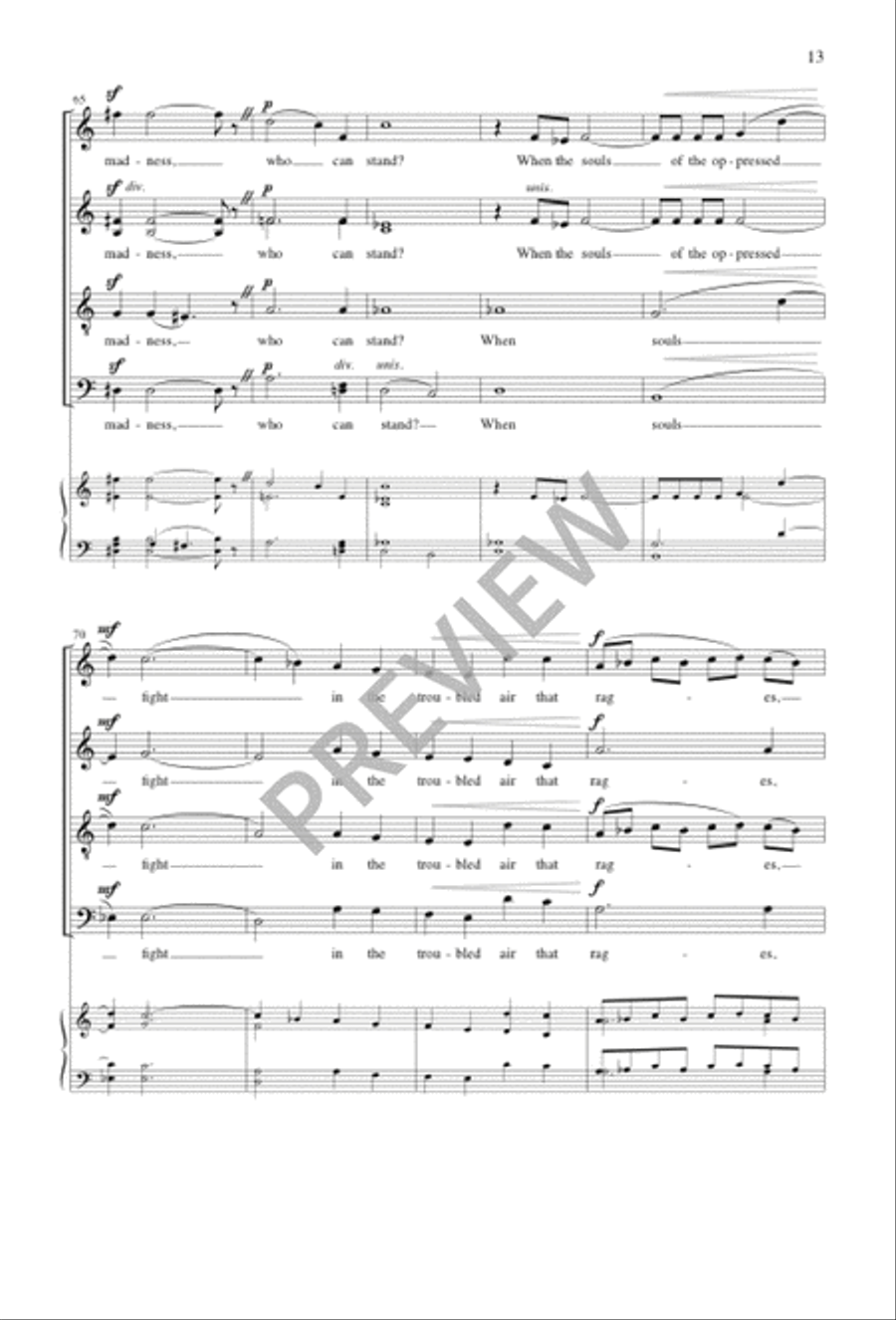 Still, in Remembrance Divisi scores gallery preview page 11