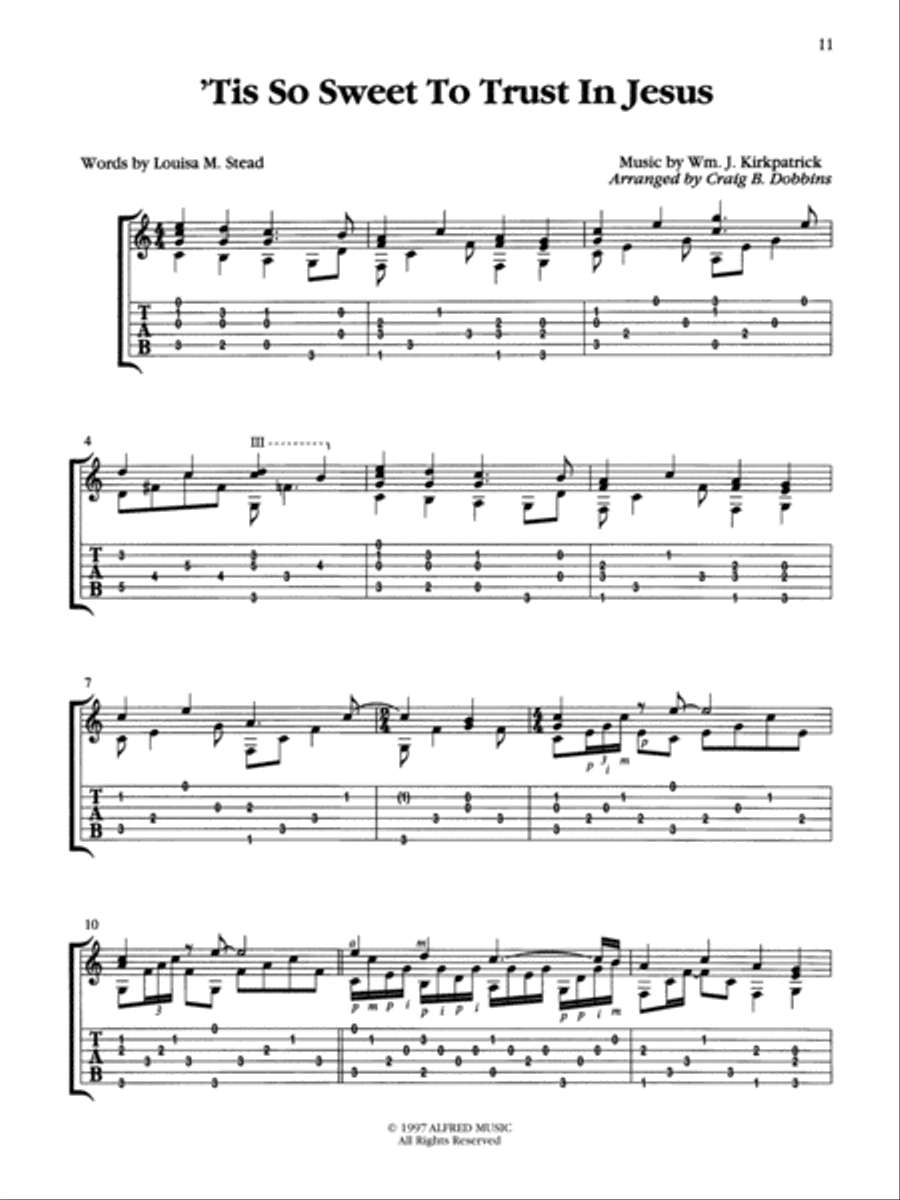 Acoustic Masters Acoustic Guitar scores gallery preview page 7