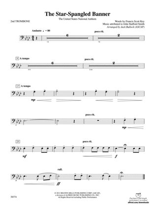 The Star-Spangled Banner: 2nd Trombone