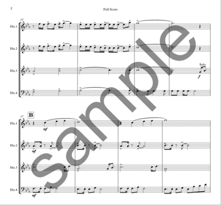 Gonna fly now Gonna fly now Horn scores gallery preview page 3
