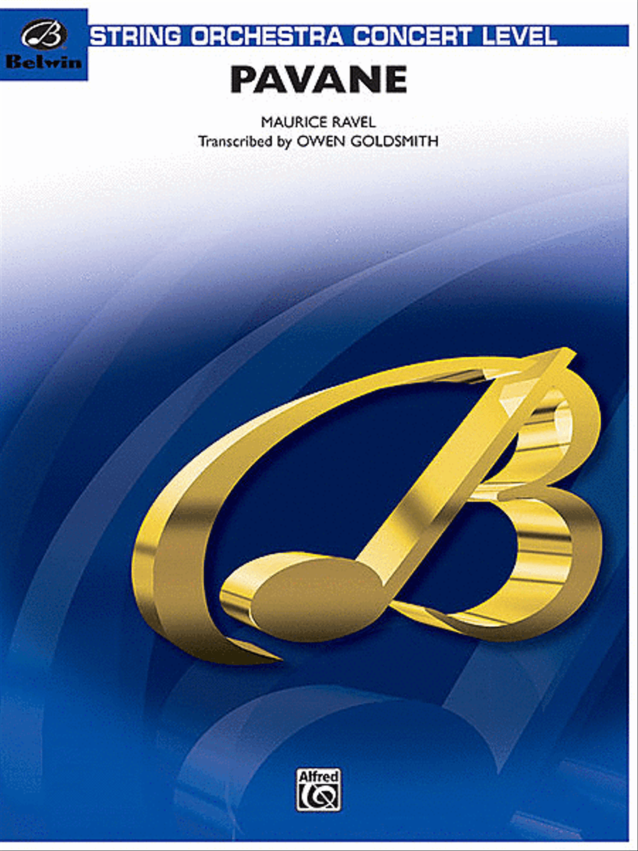 Pavane by Maurice Ravel String Orchestra - Sheet Music