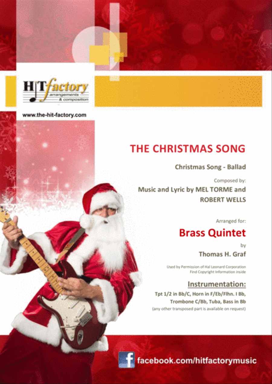 The Christmas Song (Chestnuts Roasting On An Open Fire) Horn scores gallery preview page 1
