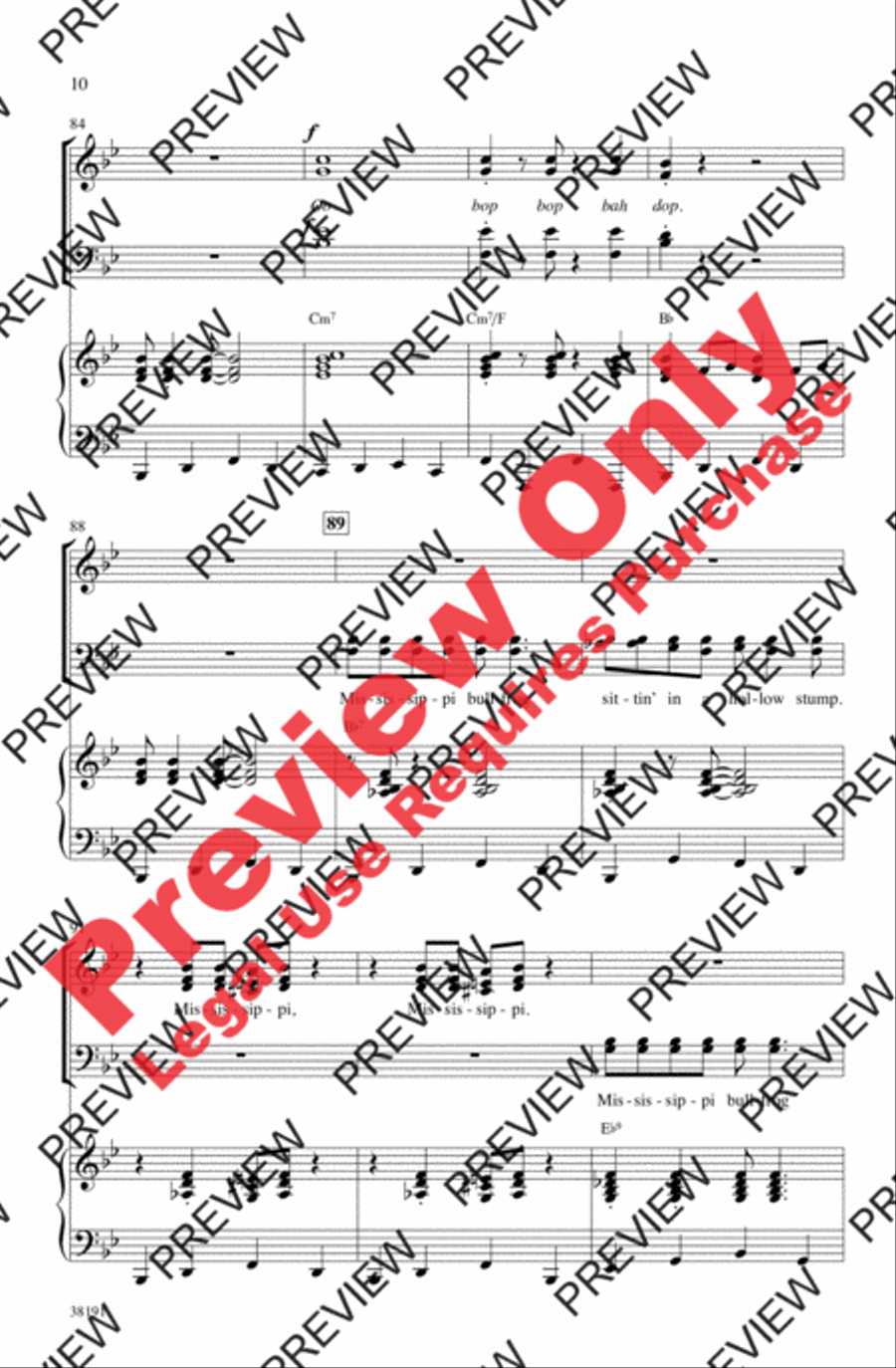 Flip, Flop and Fly 4-Part scores gallery preview page 10