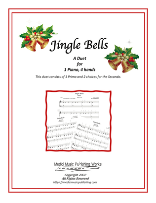 Book cover for Jingle Bells Duet or Solo