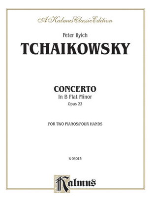 Book cover for Piano Concerto No. 1 in B-flat Minor, Op. 23