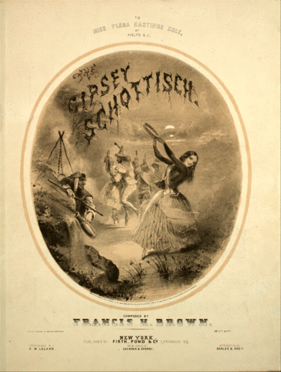 Gipsey Schottisch Piano Solo scores gallery preview page 1