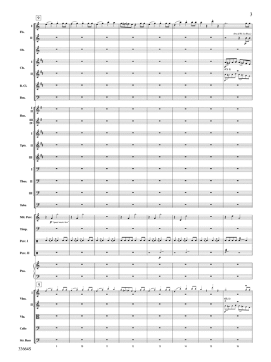 Parade of the Wooden Soldiers Full Orchestra scores gallery preview page 3