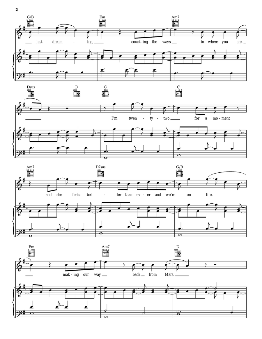 100 Years Acoustic Guitar scores gallery preview page 2