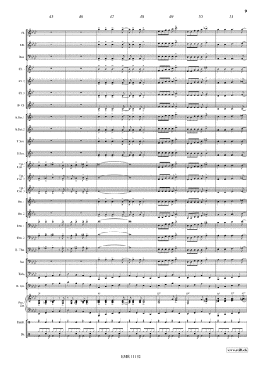 Barbara Ann Barbara Ann Concert Band scores gallery preview page 10